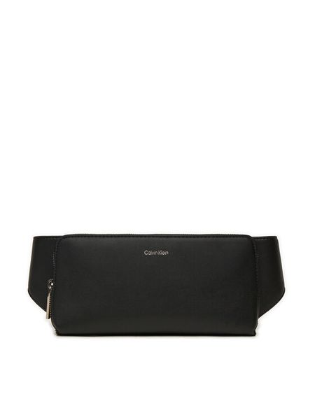 Calvin Klein Saszetka nerka Ck Sleek Waistbag K50K512785 Czarny. Czarne saszetki męskie Calvin Klein, ze skóry. Za 399.99 zł.
