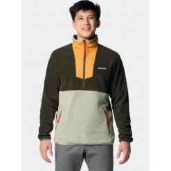 Bluza Polarowa Męska Columbia Sequoia Grove HZ. Zielone bluzy męskie Columbia, m, bez wzorów, z polaru, bez kaptura, trekkingowe. Za 299.00 zł.