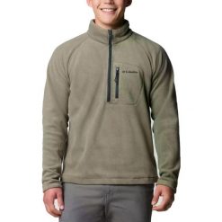 Bluza polarowa COLUMBIA FAST TREK III HALF ZIP FL Zielony. Zielone bluzy męskie Columbia, bez wzorów, z polaru, bez kaptura, trekkingowe. Za 257.16 zł.