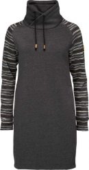 Damska sukienka-bluza Loap Ebnera Dark Grey. Szare bluzy sportowe damskie ÀLG, l, bez wzorów, z bawełny, bez kaptura, trekkingowe. Za 220.99 zł.