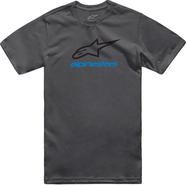 Alpinestars T-shirt ALPINESTARS ALWAYS 2.0 CSF TEE, Charcoal/White/Blue Rozmiar: M. Białe t-shirty męskie Alpinestars, m, bez wzorów, bez kołnierzyka. Za 145.02 zł.