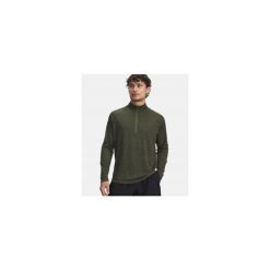 Koszulka Treningowa Męska Under Armour Szybkoschnąca Lekka Ua Tech Zip. Koszulki sportowe męskie Under Armour, m, bez wzorów, bez kołnierzyka, bez ramiączek, do biegania. Za 189.99 zł.