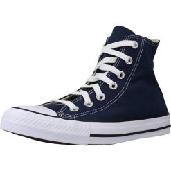 Buty CONVERSE CHUCK TAYLOR ALL STAR CANVAS Niebieski. Niebieskie trampki i tenisówki damskie Converse, bez wzorów, z tkaniny, retro, bez zapięcia. Za 299.99 zł.