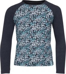 Dziewczęcy T-shirt Loap Bilara ciemnoniebieski. Niebieskie t-shirty i topy dla dziewczynek ÀLG, bez wzorów, z bawełny, bez ramiączek. Za 106.99 zł.
