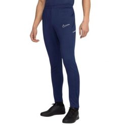 Męskie Spodnie Do Biegania Academy 25 DriFIT. Niebieskie spodnie sportowe męskie Nike, m, bez wzorów, z dresówki, do biegania. Za 210.99 zł.