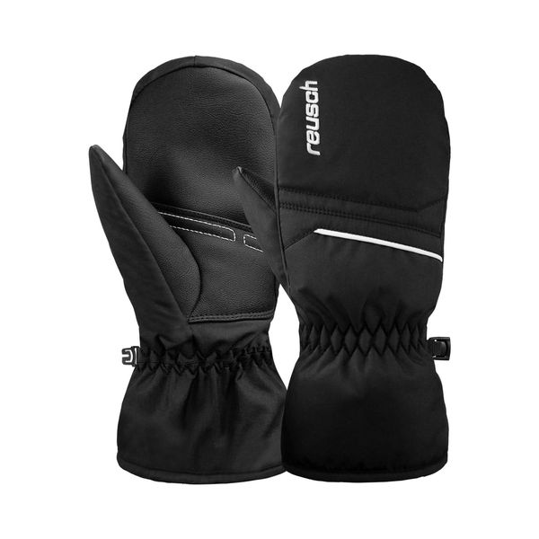 Rękawice narciarskie dla dzieci Reusch Alan. Białe rękawiczki dziecięce Reusch, bez wzorów. Za 170.50 zł.