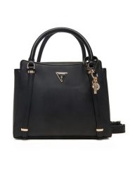 Guess Torebka Daryna II HWVG72 08060 Czarny. Czarne torebki do ręki damskie Guess, z aplikacjami, ze skóry, bez dodatków. Za 439.99 zł.
