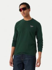 Reebok Longsleeve Feliks RK25738CCM Zielony ciemny Regular Fit. Zielone bluzki z długim rękawem męskie Reebok, m, bez wzorów, z bawełny, bez kołnierzyka. Za 99.99 zł.