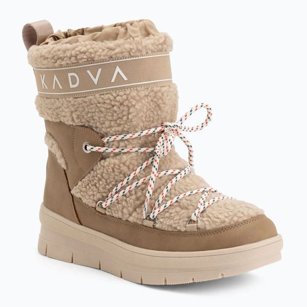 Śniegowce damskie KADVA RYA HG WP WMNS. Brązowe śniegowce i trapery damskie KADVA, z gumy, przed kolano. Za 169.99 zł.