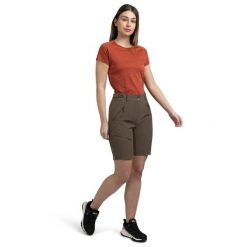 Dlx Jocelyn - Damskie spodenki Dlx Torfowe. Brązowe szorty sportowe damskie DLX, bez wzorów, sportowe, trekkingowe. Za 334.99 zł.