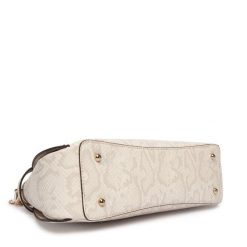 Torebka Guess. Brązowe torebki do ręki damskie Guess, z aplikacjami, klasyczne, bez dodatków. Za 639.99 zł.