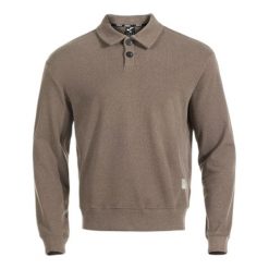 Koszulka polo z długim rękawem Joma Mimetic. Brązowe koszulki polo męskie Joma, m, bez wzorów, z bawełny, eleganckie, bez ramiączek. Za 153.50 zł.