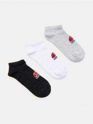Skarpetki stopki 3 pack Ellesse - wielobarwny. Skarpety męskie Sinsay, bez wzorów. Za 25.99 zł.