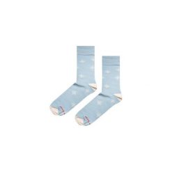 Skarpetki Xmas Snowflakes. Niebieskie skarpety męskie marki Soxstory, z napisami. Za 20.00 zł.