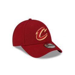 Czapka z daszkiem New Era 9FORTY Cleveland Cavaliers NFL The League. Czerwone czapki i kapelusze męskie New Era, bez wzorów, sportowe. Za 186.50 zł.