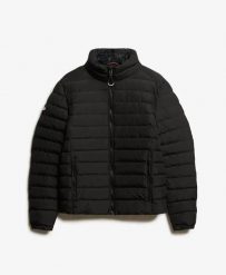 Superdry Kurtka Fuji Printed Padded – Slim Fit. Czarne kurtki męskie Superdry., m, bez wzorów, z materiału, bez kaptura. Za 508.70 zł.