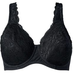 Biustonosz minimizer bonprix czarny. Biustonosze marki bonprix. Za 44.99 zł.