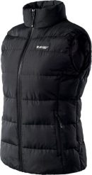 Hi-Tec Kamizelka Lady Sanis Black r. XXL. Czarne kurtki damskie Hi-tec, xxl, bez wzorów, bez kaptura. Za 131.18 zł.