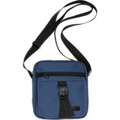 Torebka Granatowa z Regulowanym Paskiem, Listonoszka, Zapinana na Zamek -Pako Jeans. Niebieskie saszetki męskie Pako Jeans, z jeansu, małe. Za 45.00 zł.