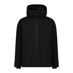 Kurtka narciarska CMP. Czarne kurtki snowboardowe męskie CMP, m, bez wzorów, bez kaptura, narciarskie. W wyprzedaży za 399.99 zł.