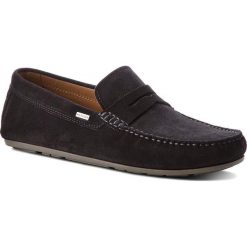 Mokasyny TOMMY HILFIGER - Classic Suede Penny FM0FM01907 Midnight 403. Czarne mokasyny męskie Tommy Hilfiger, ze skóry. W wyprzedaży za 479.00 zł.