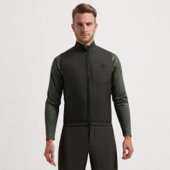 Kamizelka rowerowa MTB męska Rogelli Advntr. Czarne kurtki męskie Rogelli, m, bez wzorów, rowerowe. W wyprzedaży za 259.00 zł.