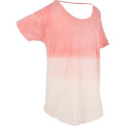 T-shirt batikowy, krótki rękaw bonprix jasny koralowy. T-shirty damskie marki DOMYOS. Za 44.99 zł.