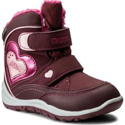 Śniegowce KAPPA - Valentine Tex 260557K Dk.Red/Pink 2522. Buty zimowe dziewczęce marki Kappa. W wyprzedaży za 129.00 zł.