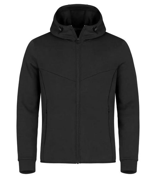 Clique Hayden kurtka z kapturem z tkaniny air-layer - Black. Czarne kurtki męskie CLIQUE, m, bez wzorów, z elastanu, z kapturem. Za 248.45 zł.