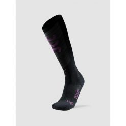 Ski Evo Race One Socks. Czarne skarpety damskie UYN, bez wzorów. Za 127.25 zł.