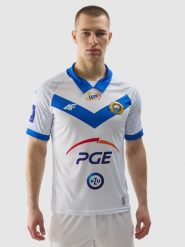 4F Koszulka klubowa retro z sezonu 2022/23 oraz 2023/24 męska 4F x Stal Mielec - biała 3XL. Białe t-shirty męskie 4f, m, z aplikacjami, z dzianiny, retro, bez kołnierzyka. W wyprzedaży za 149.99 zł.