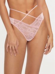 Hunkemöller Stringi Remi 300127 Różowy. Czerwone stringi damskie Hunkemöller, l, bez wzorów, z syntetyku. Za 39.99 zł.
