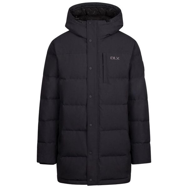 Męska Kurtka Puchowa Griffin DLX. Czarne kurtki męskie Trespass, m, bez wzorów, z bawełny, z kapturem. Za 1,000.99 zł.