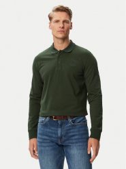 Beverly Hills Polo Club Polo P-SS26M-P424125BTGR Zielony ciemny Regular Fit. Zielone koszulki polo męskie Beverly Hills Polo Club, m, bez wzorów, z bawełny, bez ramiączek. Za 254.99 zł.