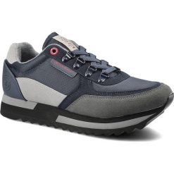 Granatowe Sneakersy Męskie Cross Jeans Modne Buty. Niebieskie półbuty na co dzień męskie Cross Jeans, z jeansu, bez zapięcia. Za 159.00 zł.