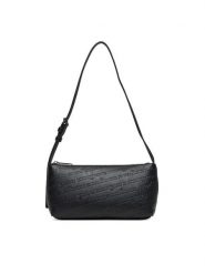 Tommy Jeans Torebka Tjw Must Aop Shoulder Bag AW0AW17867 Czarny. Czarne torebki do ręki damskie Tommy Jeans, bez wzorów, z jeansu, bez dodatków. Za 369.99 zł.