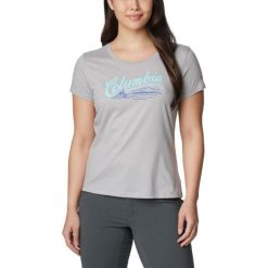 Koszulka z krótkim rękawem damska Columbia Daisy Days SS Graphic Tee. Szare t-shirty damskie Columbia, xs, bez wzorów, bez kołnierzyka. Za 79.99 zł.