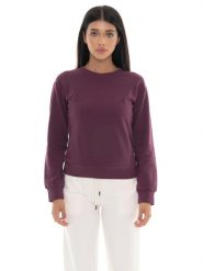Bluza zimowa Leone 1947 Never Without Damen z Rundhalsausschnitt. Czerwone bluzy damskie LEONE 1947 APPAREL, na zimę, m, bez wzorów, z bawełny, bez kaptura. Za 294.70 zł.
