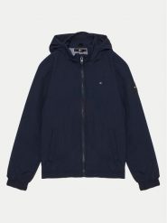 Tommy Hilfiger Kurtka przejściowa KB0KB09593 Granatowy Regular Fit. Niebieskie kurtki i płaszcze dla chłopców Tommy Hilfiger, bez wzorów, z syntetyku, bez kaptura. Za 269.99 zł.