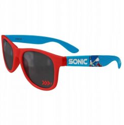 Okulary przeciwsłoneczne Sonic dla dzieci UV 400 czerwono - niebieskie. Czerwone okulary przeciwsłoneczne dla dzieci Grajlandia. Za 24.00 zł.