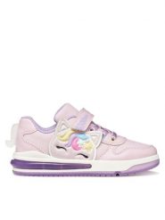 Geox Sneakersy J Sketlite Girl J65NWB 0EWBC C8842 M Różowy. Czerwone buty sportowe dziewczęce Geox, bez wzorów, ze skóry, bez zapięcia. Za 269.99 zł.