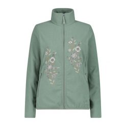 Bluza damska turystyczna CMP 34H0446. Zielone bluzy damskie CMP, m, bez wzorów, bez kaptura. Za 382.50 zł.