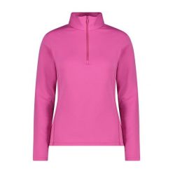 Golf damska turystyczne CMP 38E1596. Czerwone bluzy sportowe damskie CMP, xs, bez wzorów, bez kaptura, na golfa. Za 255.00 zł.