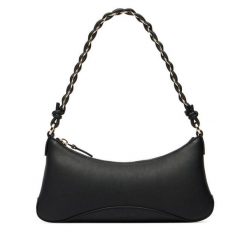 Torebka HUGO. Czarne torebki do ręki damskie Hugo, bez wzorów, klasyczne, bez dodatków. Za 549.99 zł.