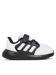 Adidas Sneakersy Tensaur Run 3.0 JR6049 Biały. Białe buty sportowe chłopięce Adidas, bez wzorów, z materiału, bez zapięcia. Za 99.99 zł.
