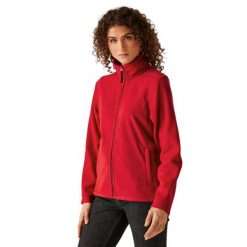 Damska Bluza Polarowa Micro Z Pełnym Zamkiem Błyskawicznym. Czerwone bluzy damskie Regatta, na zimę, xl, bez wzorów, z polaru, bez kaptura. Za 117.99 zł.