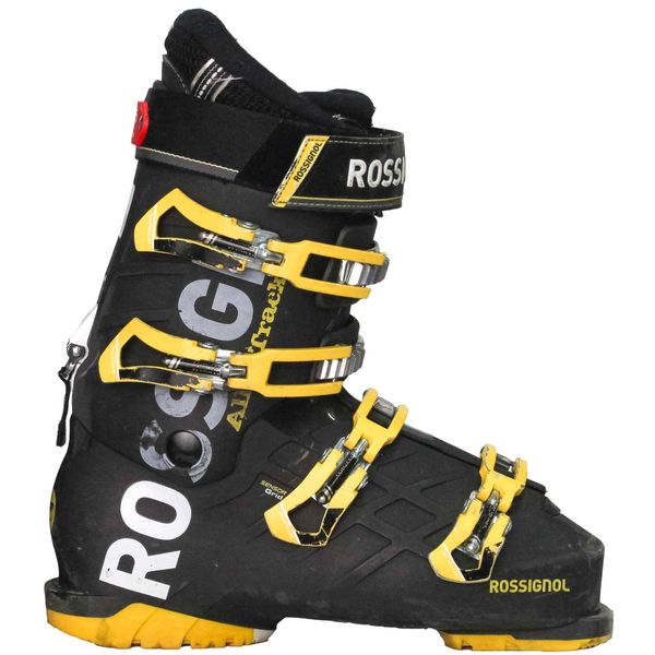 Second Life - Buty narciarskie - ROSSIGNOL Alltrack Yellow, 39 EU - Stan dobry. Żółte obuwie sportowe damskie Rossignol, bez wzorów, narciarskie. Za 420.00 zł.