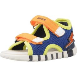 Sandały GEOX B SANDAL IUPIDOO A Wielokolorowy. Sandały męskie Geox, z syntetyku, bez zapięcia. Za 127.99 zł.