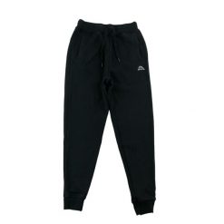 Second life - Spodnie dresowe męskie Kappa Y2K Vintage - Jak nowy. Czarne spodnie sportowe męskie Kappa, m, bez wzorów, z dresówki, do biegania. Za 85.16 zł.