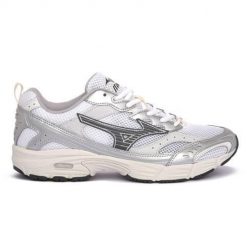 Buty do biegania damskie Mizuno D1GA245109. Szare obuwie sportowe damskie Mizuno, bez wzorów, z materiału, do biegania. W wyprzedaży za 431.55 zł.